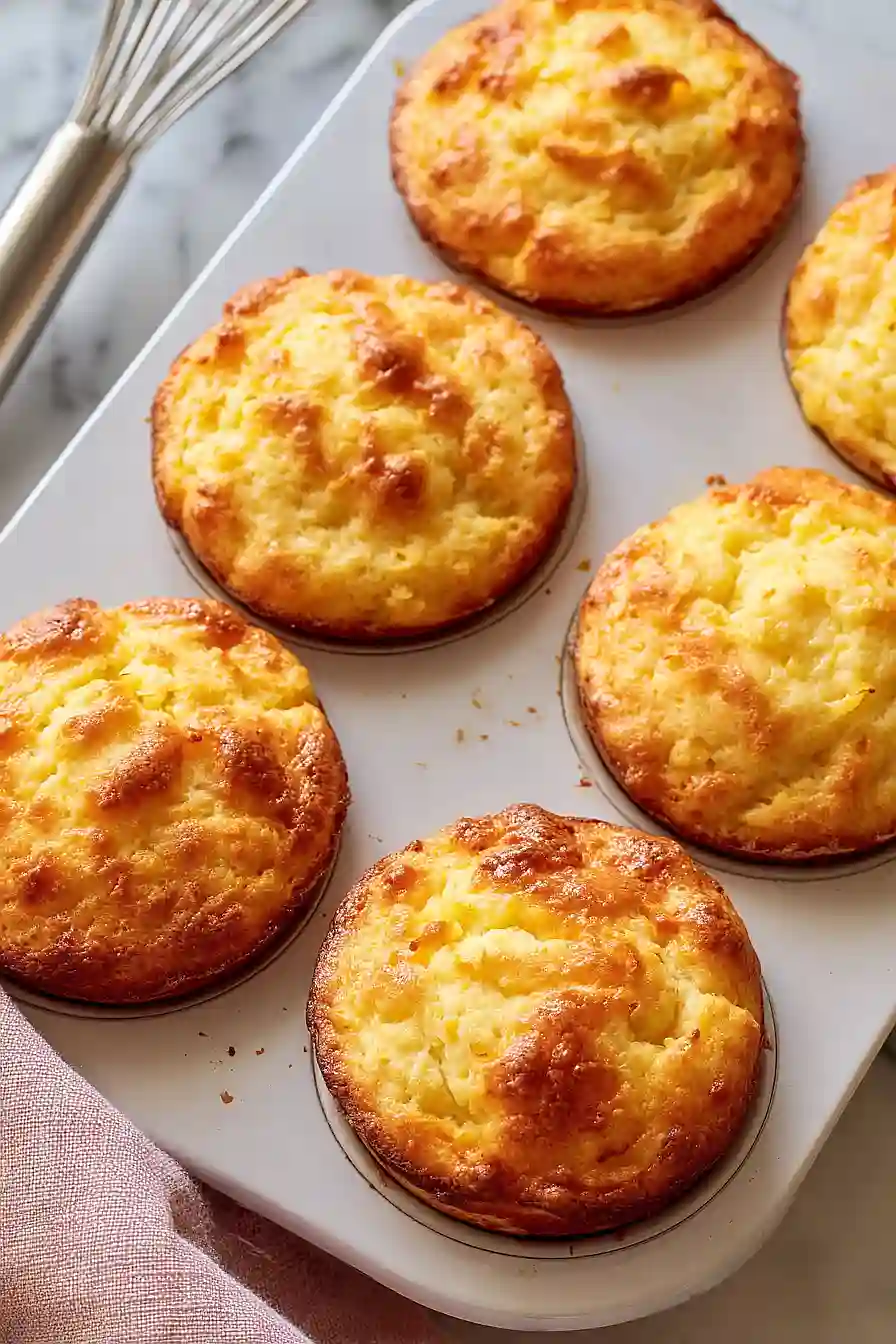 low carb keto cottage cheese muffins