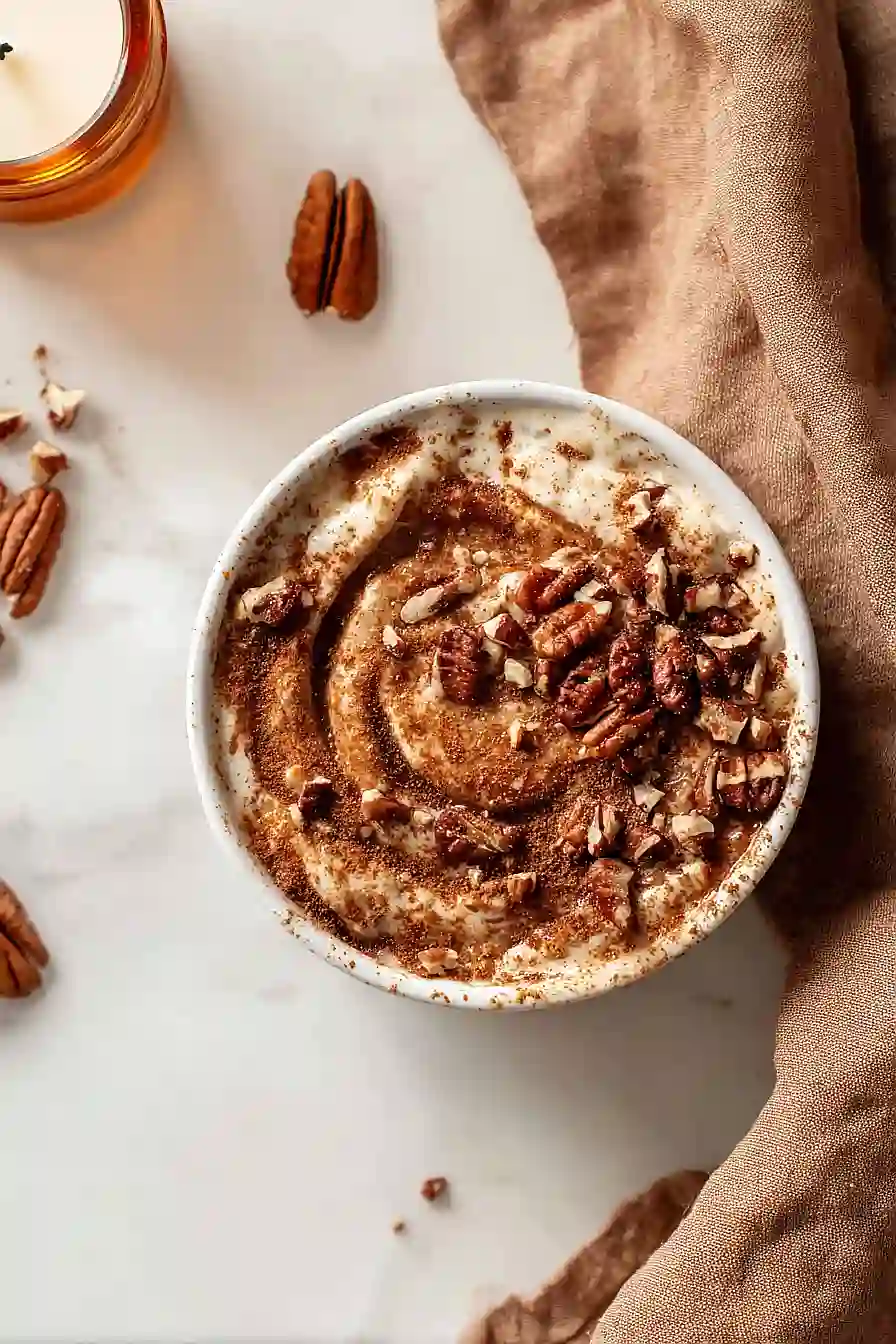 cinnamon protein overnight oats