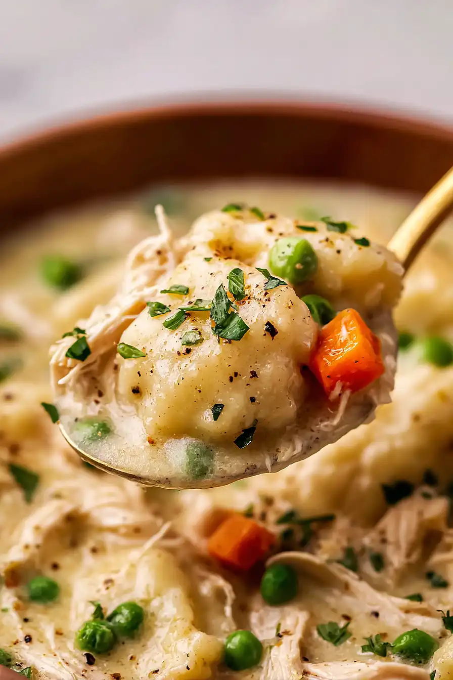 instant pot chicken and dumplings