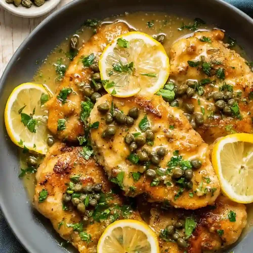 crockpot chicken piccata