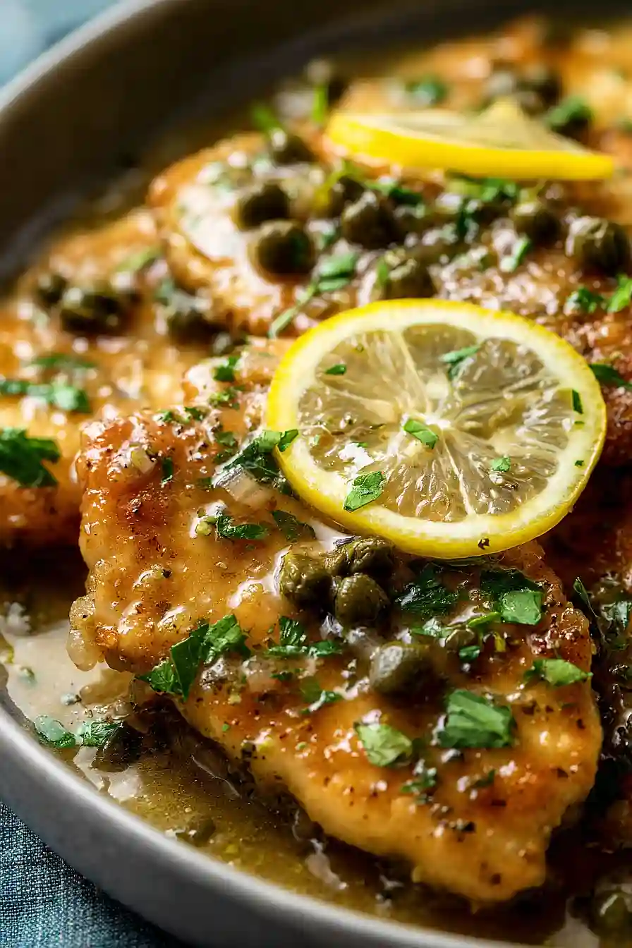 crockpot chicken piccata