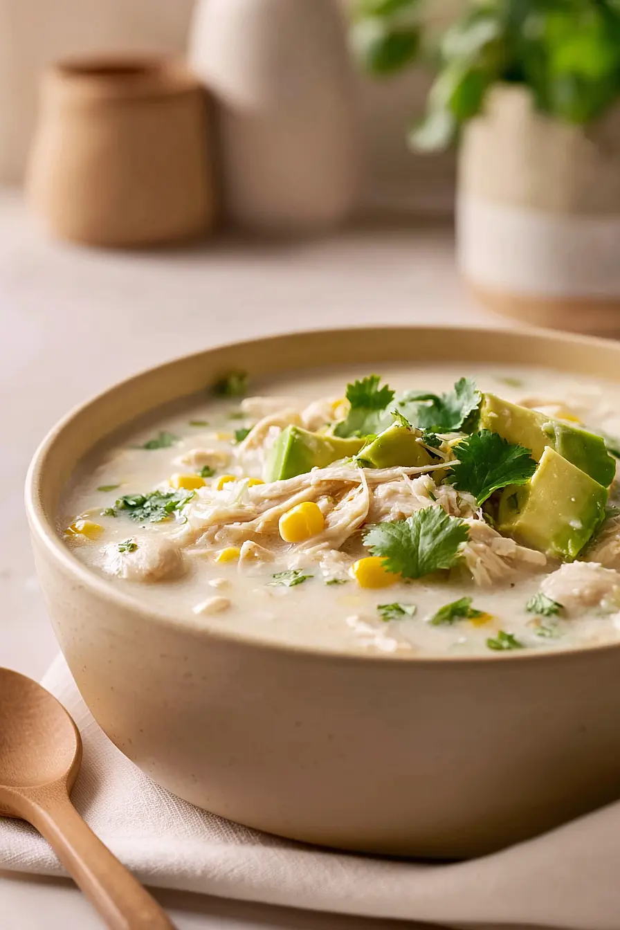 white chicken chili enchilada soup