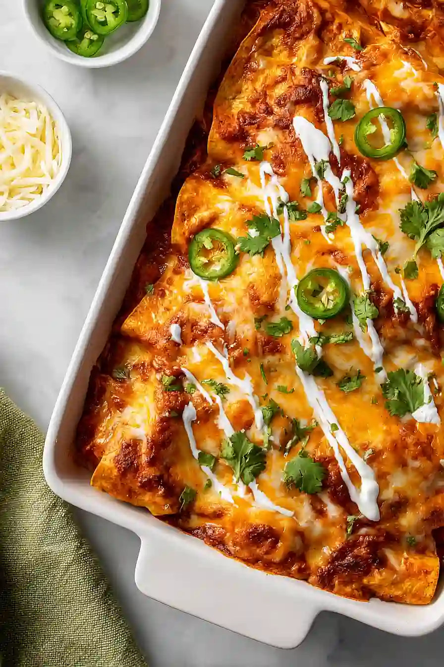 crock pot chicken enchiladas
