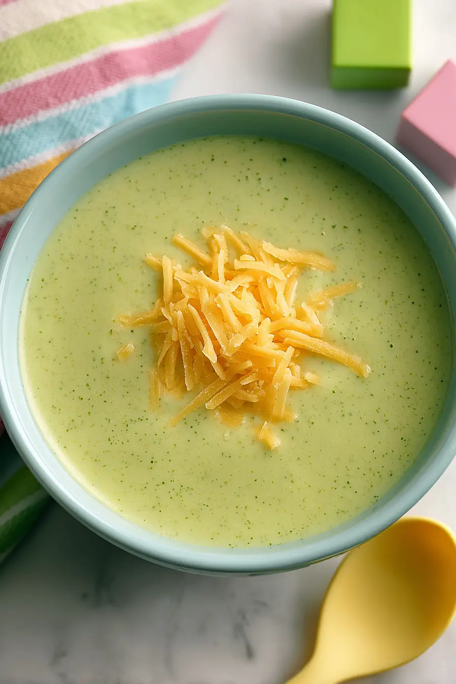 broccoli cheddar soup for kids