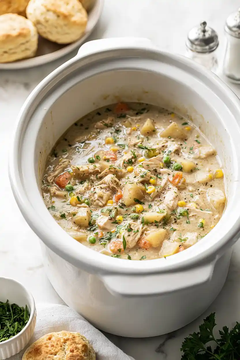 chicken pot pie soup