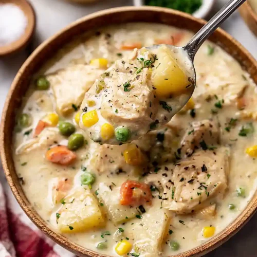 chicken pot pie soup