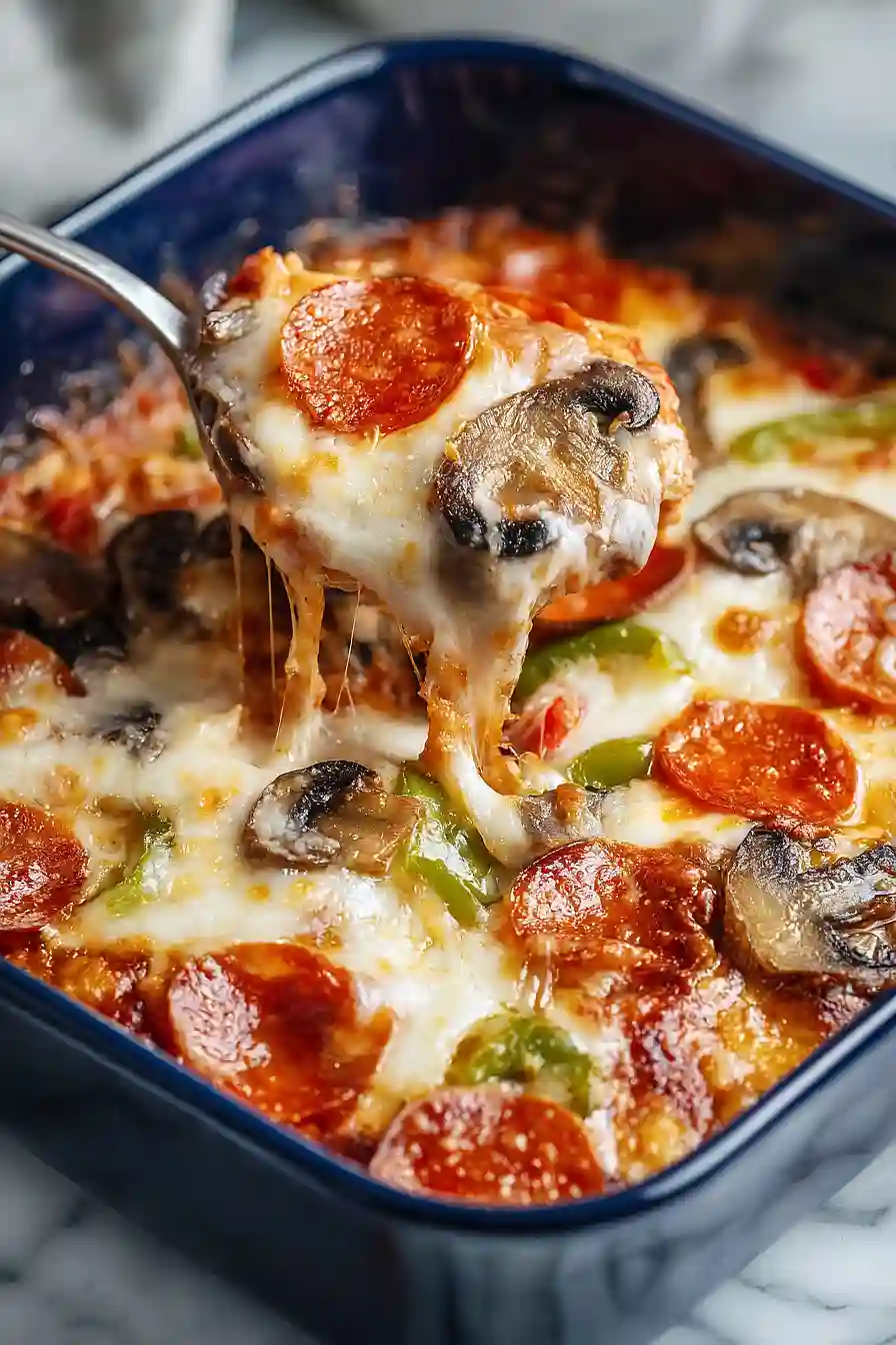 cottage cheese pizza bowl meal prep