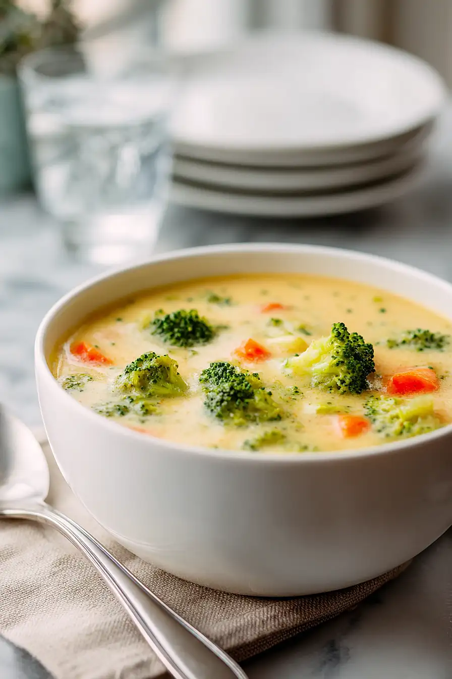 trader joe’s cheddar broccoli soup