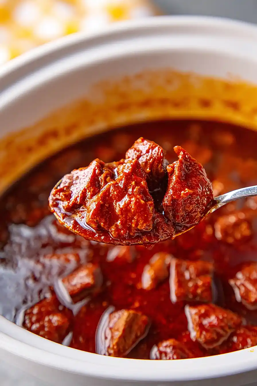 crockpot chili colorado