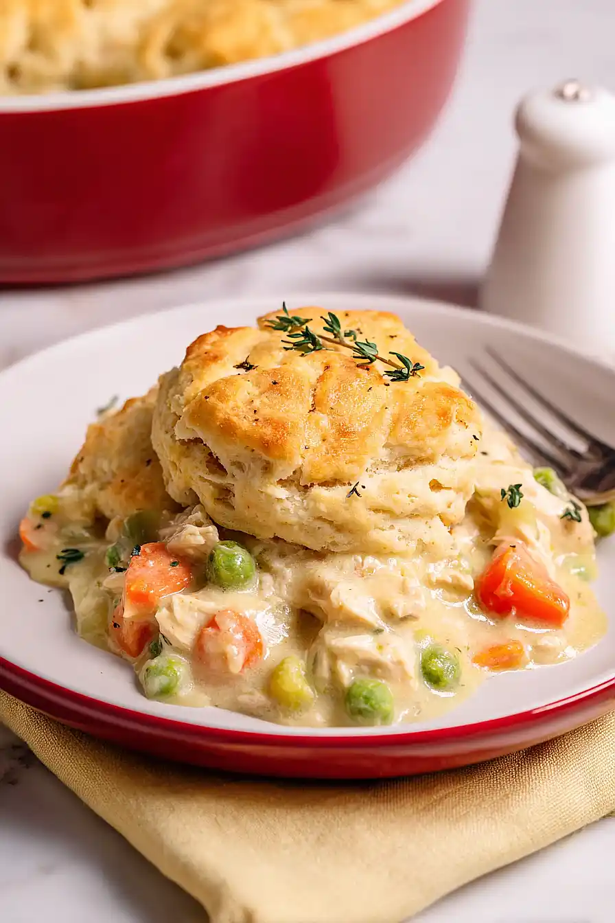 chicken pot pie casserole