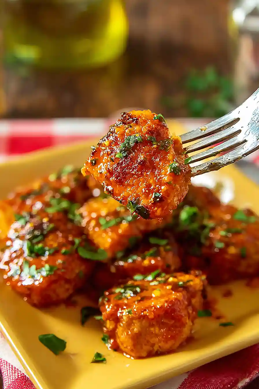 buffalo salmon bites