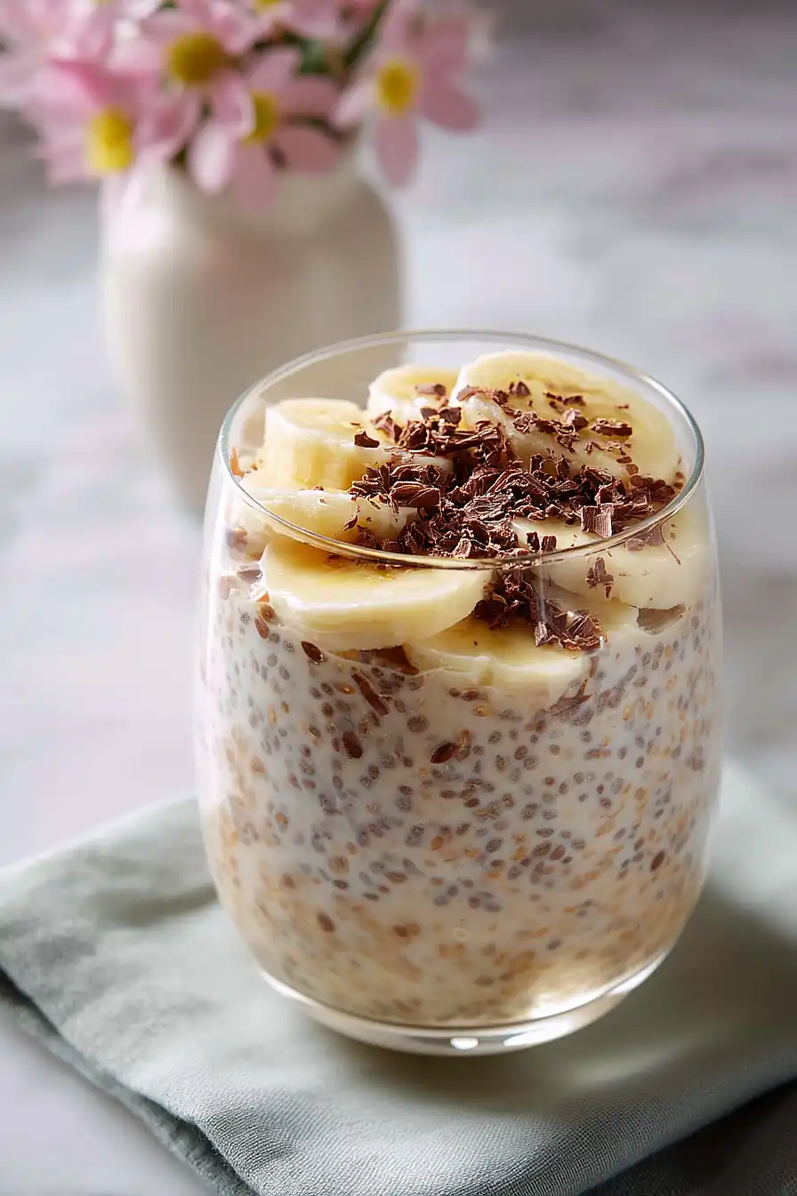 overnight oats with chia seeds and honey