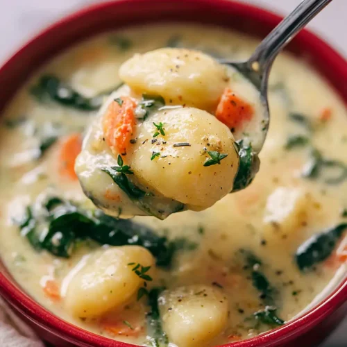 potato gnocchi soup