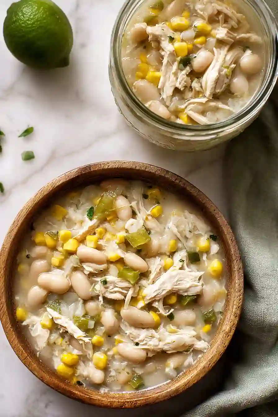 canning white chicken chili
