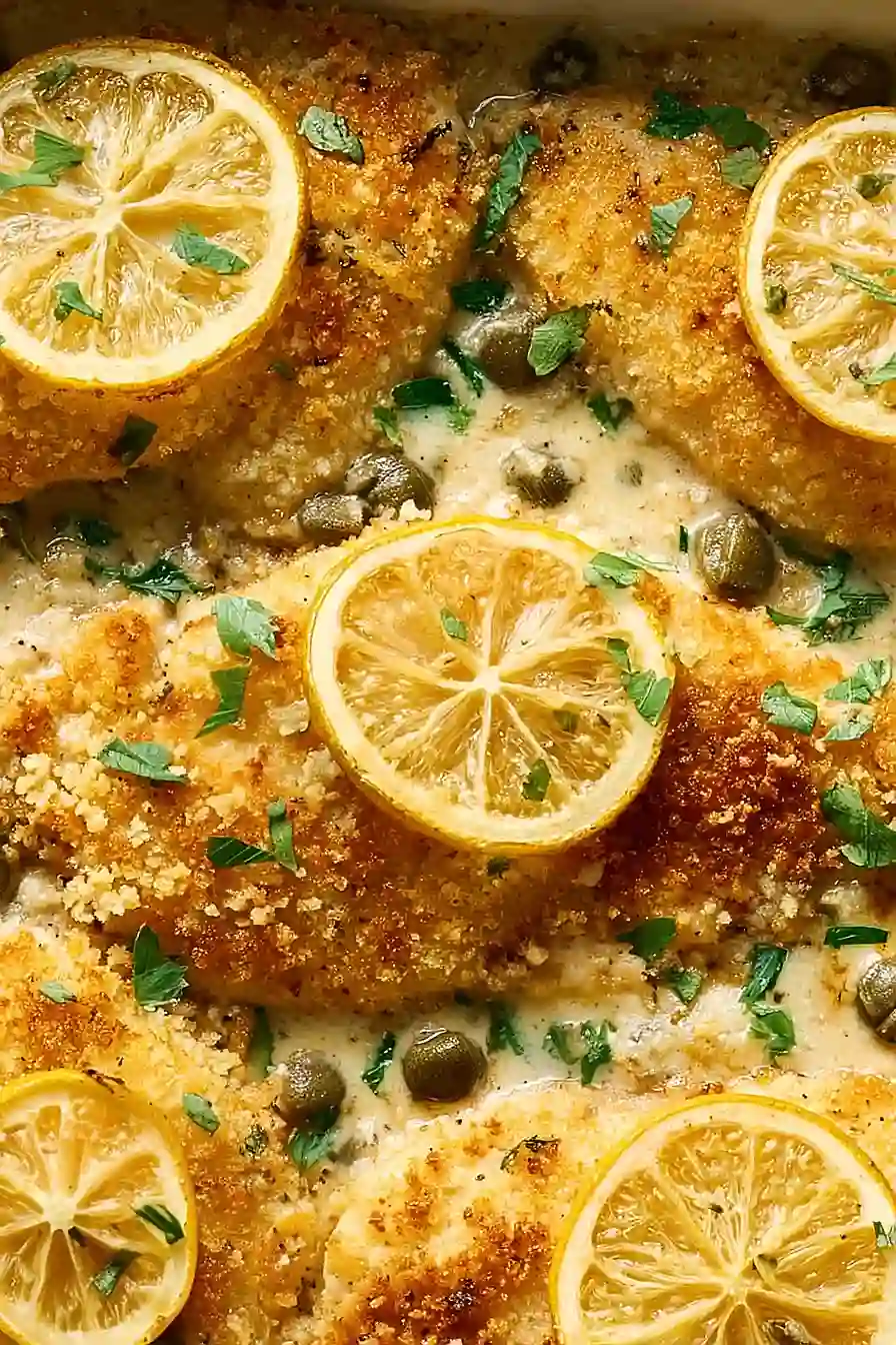 chicken piccata casserole