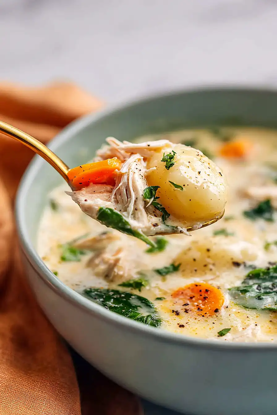 instant pot potato gnocchi soup