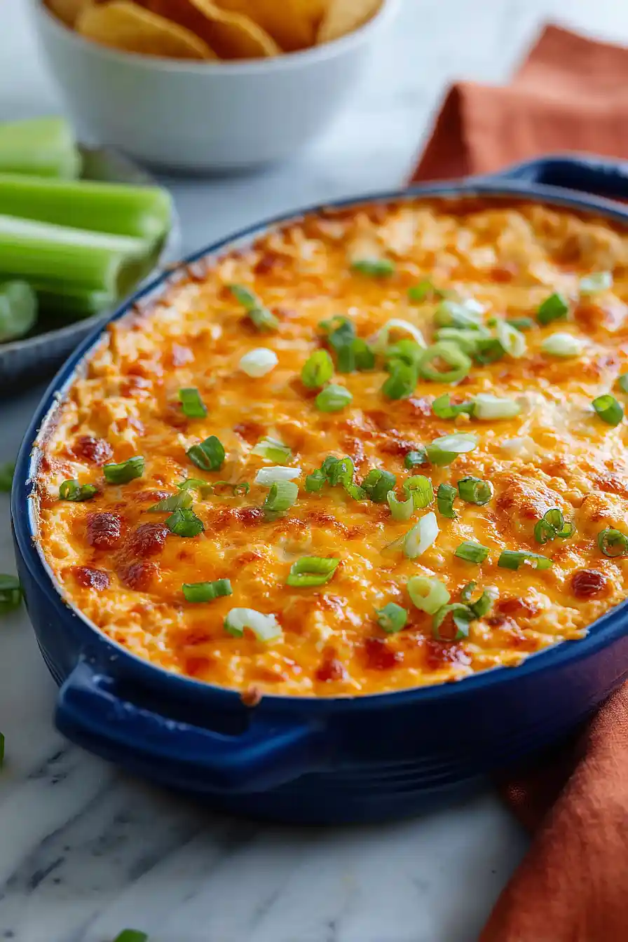 cottage cheese buffalo chicken dip