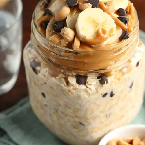 peanut butter overnight oats without yogurt