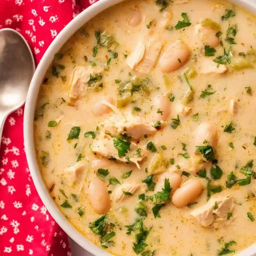 white chicken chili with greek yogurt