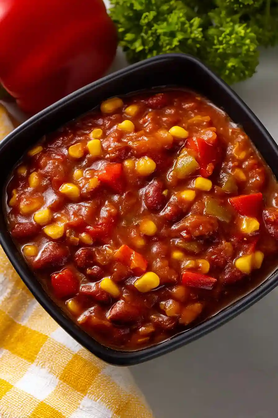 crockpot freezer meal chili