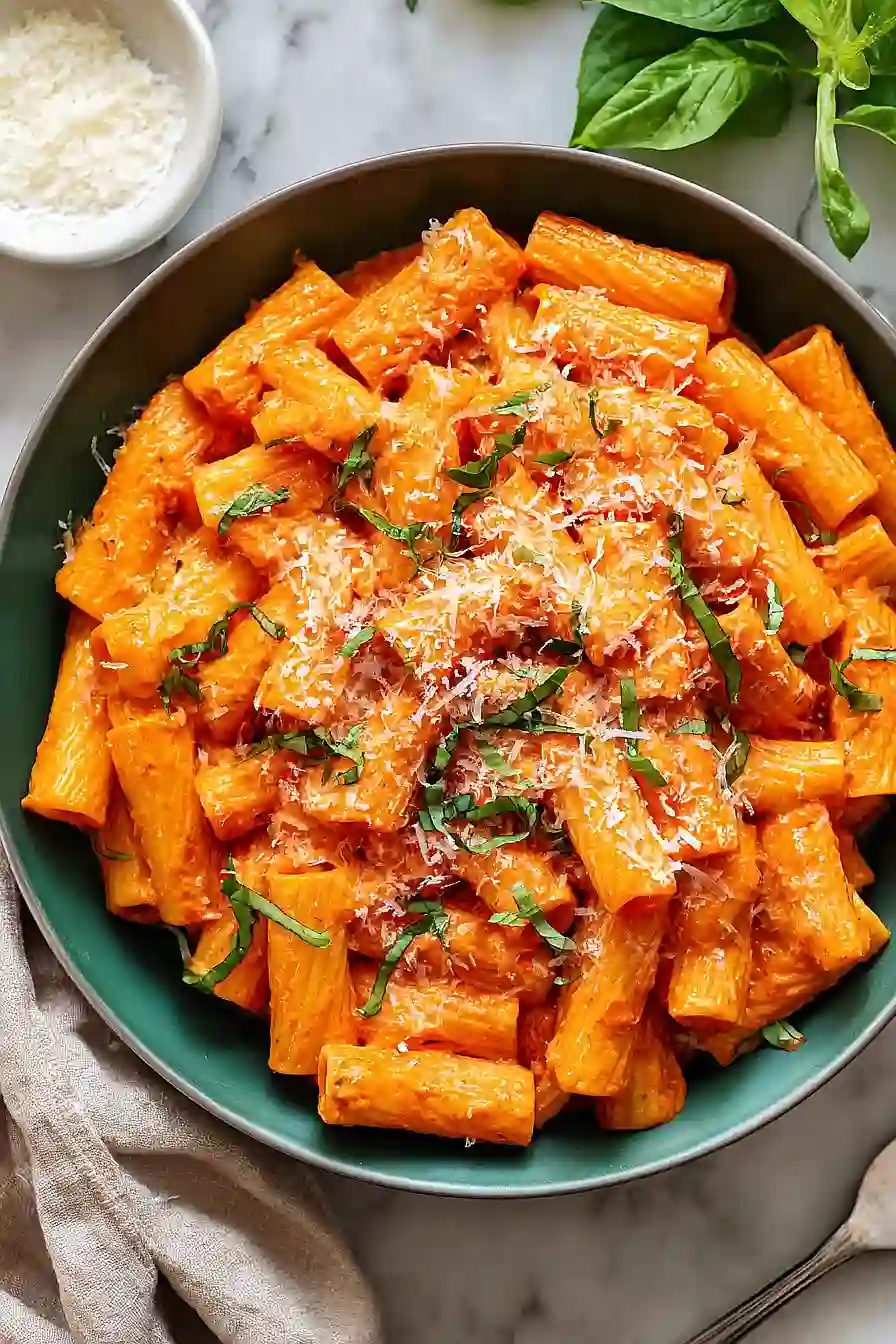 cottage cheese pasta alla vodka