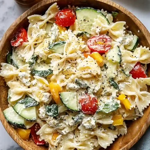 cottage cheese pasta salad