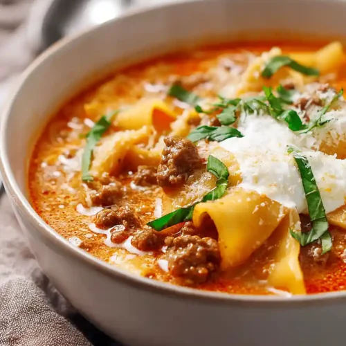 lasagna soup for one