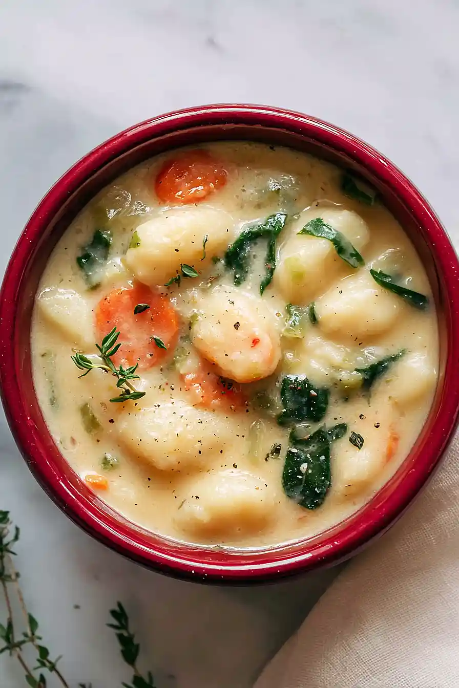 potato gnocchi soup