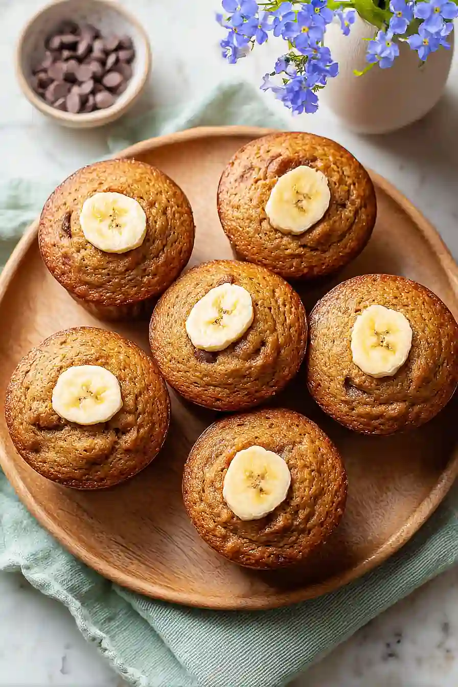 banana cottage cheese muffins