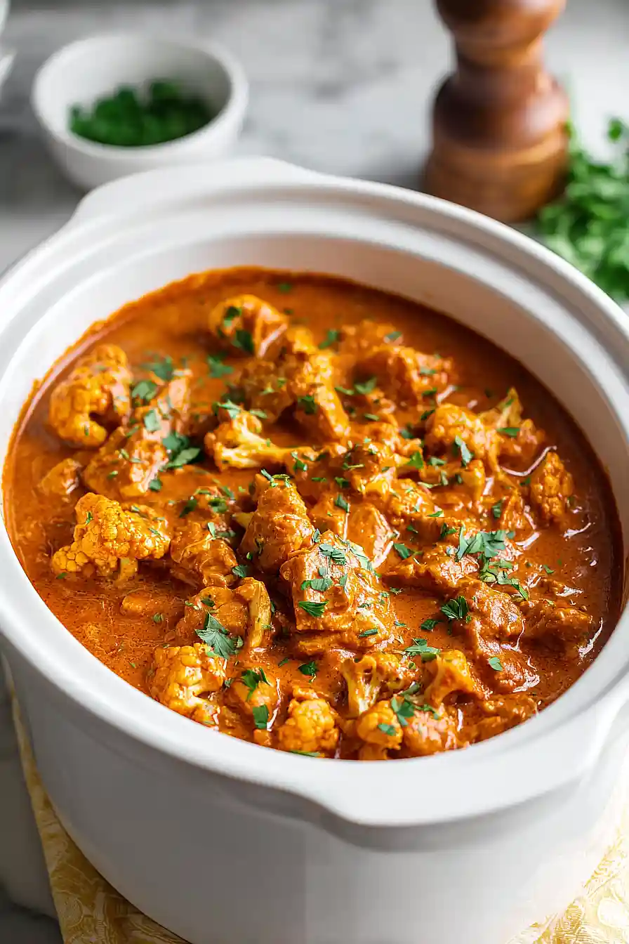 Slow Cooker Butter Chicken