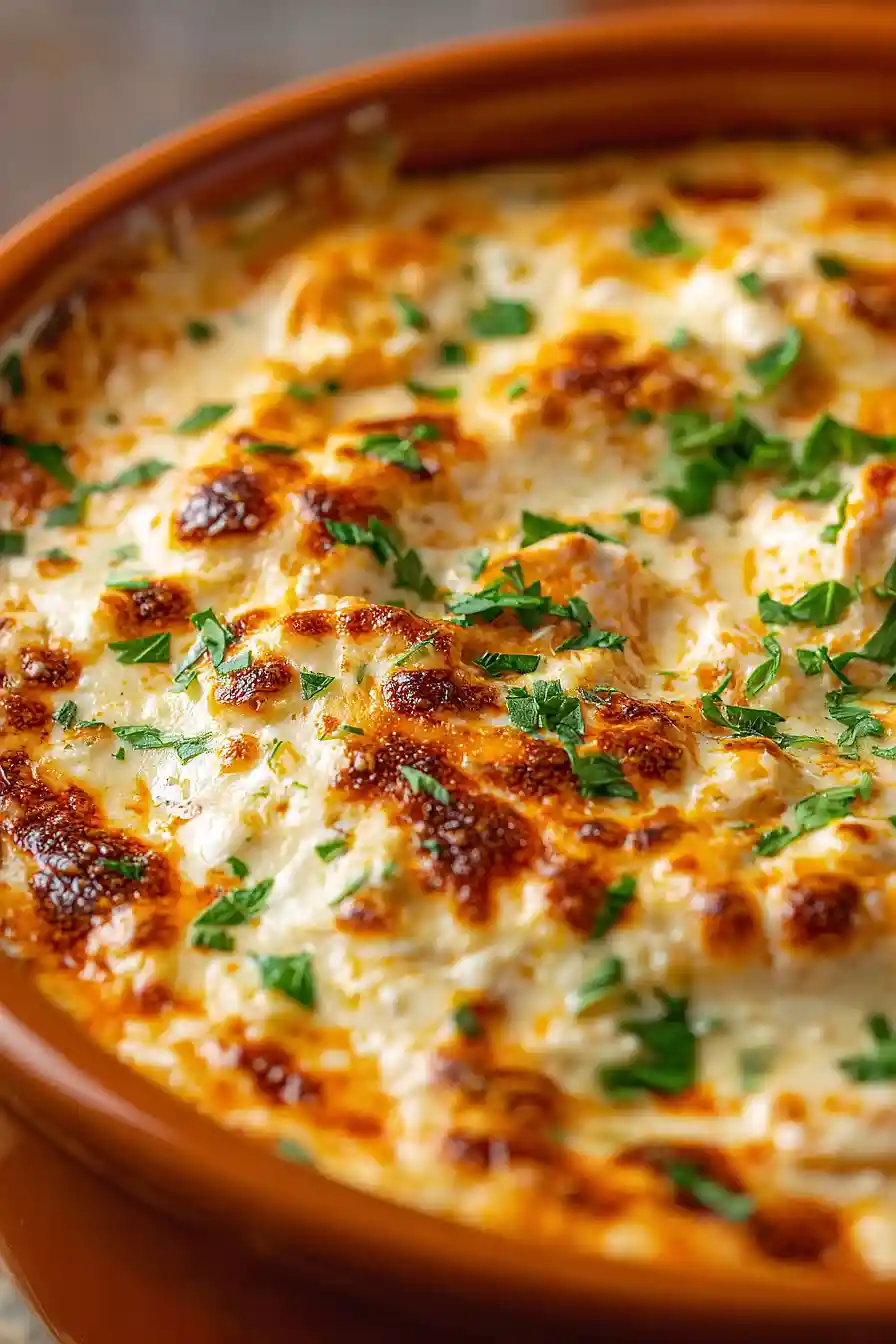 buffalo canned chicken dip with cottage cheese
