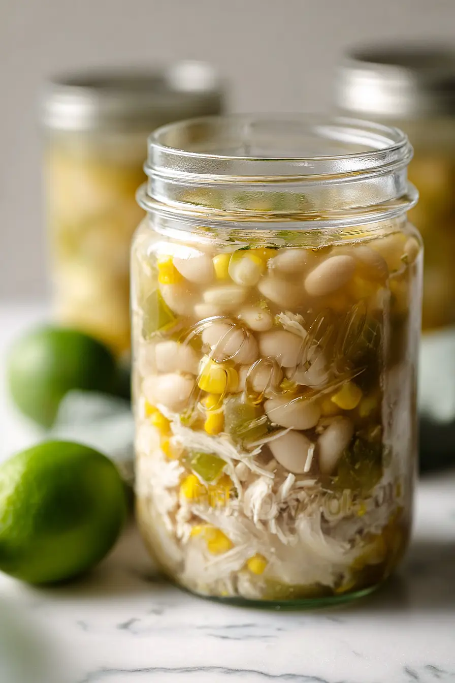 canning white chicken chili