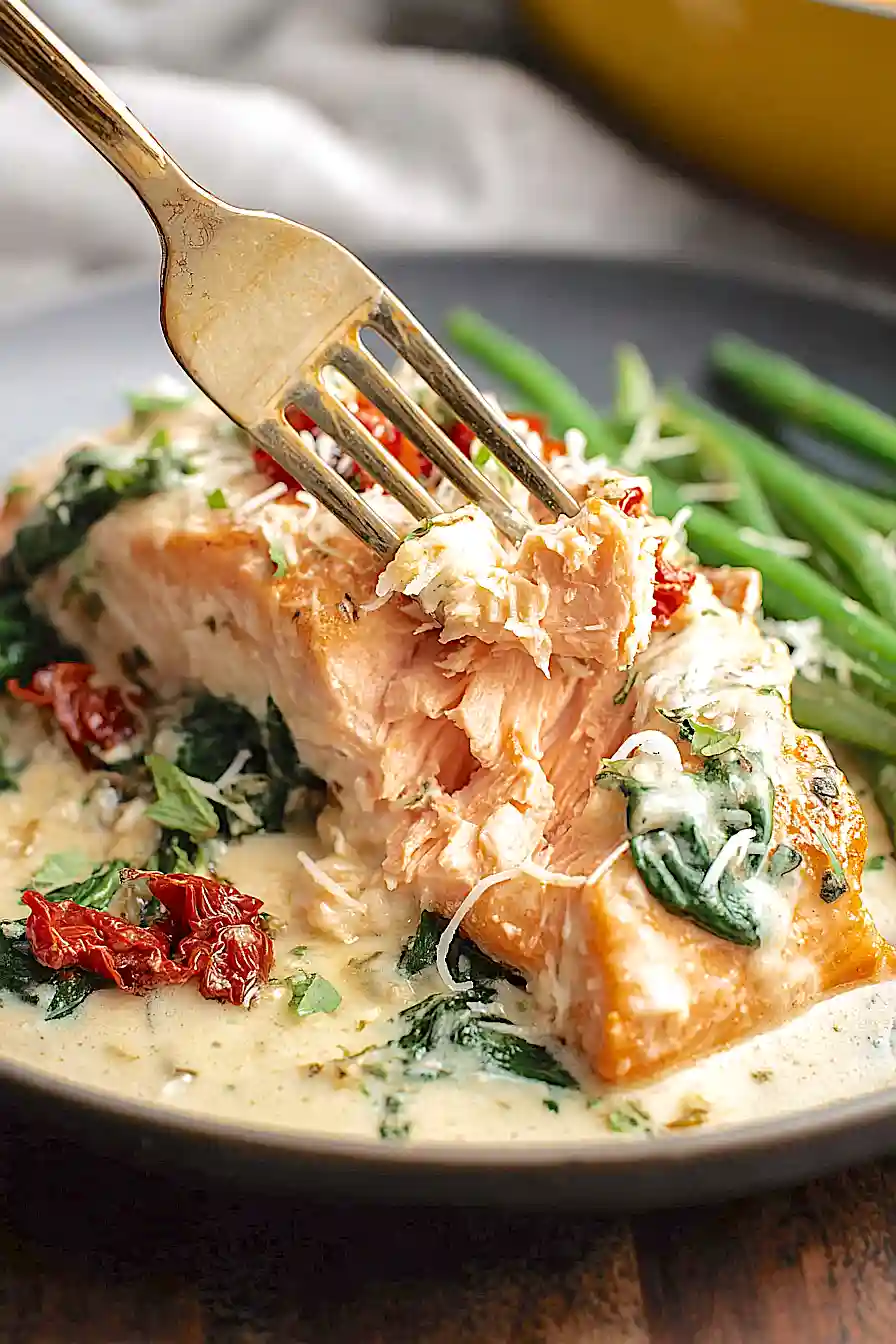 creamy tuscan salmon