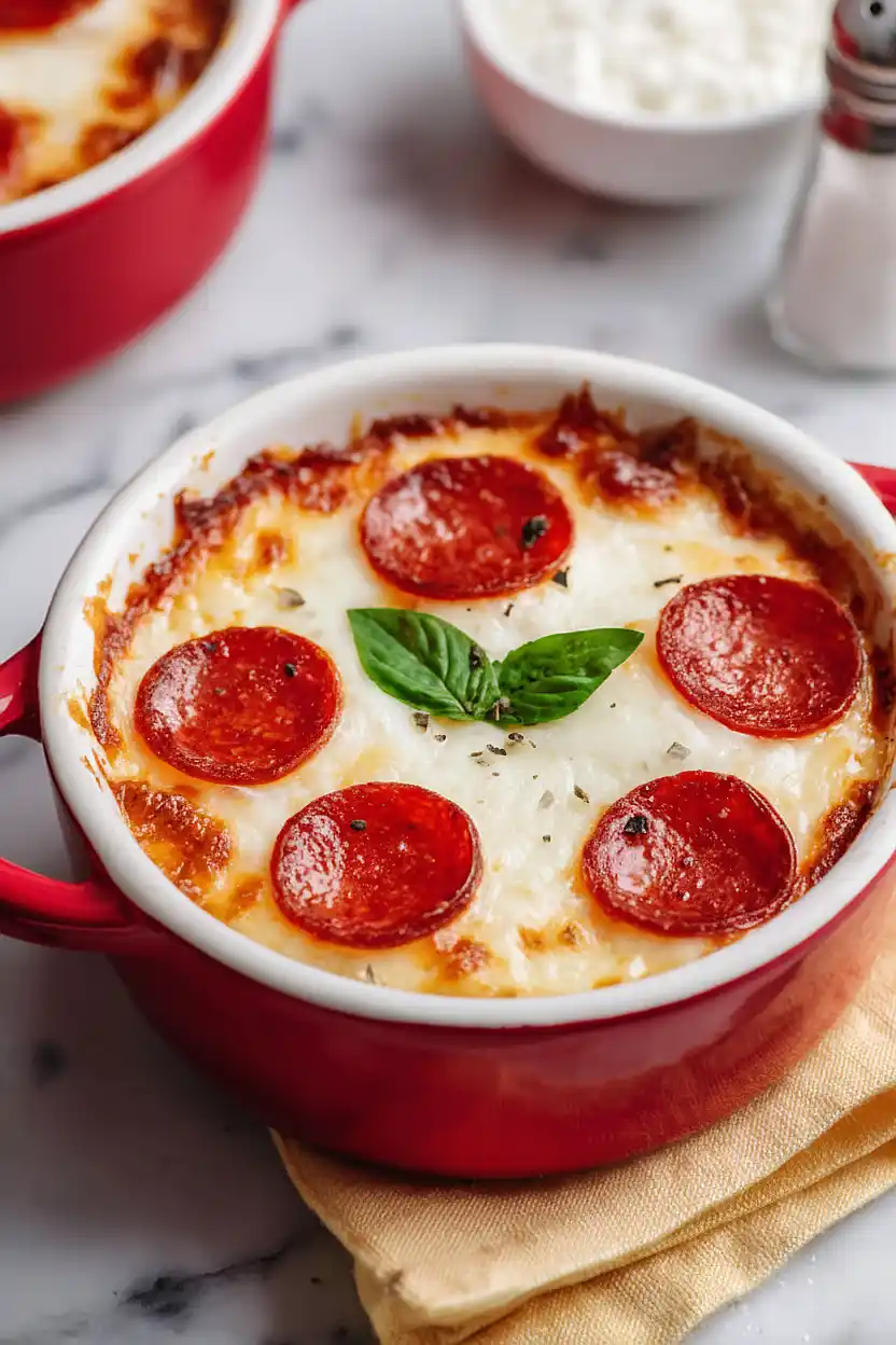 cottage cheese pizza bowls