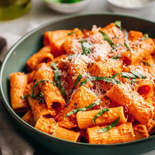 cottage cheese pasta alla vodka