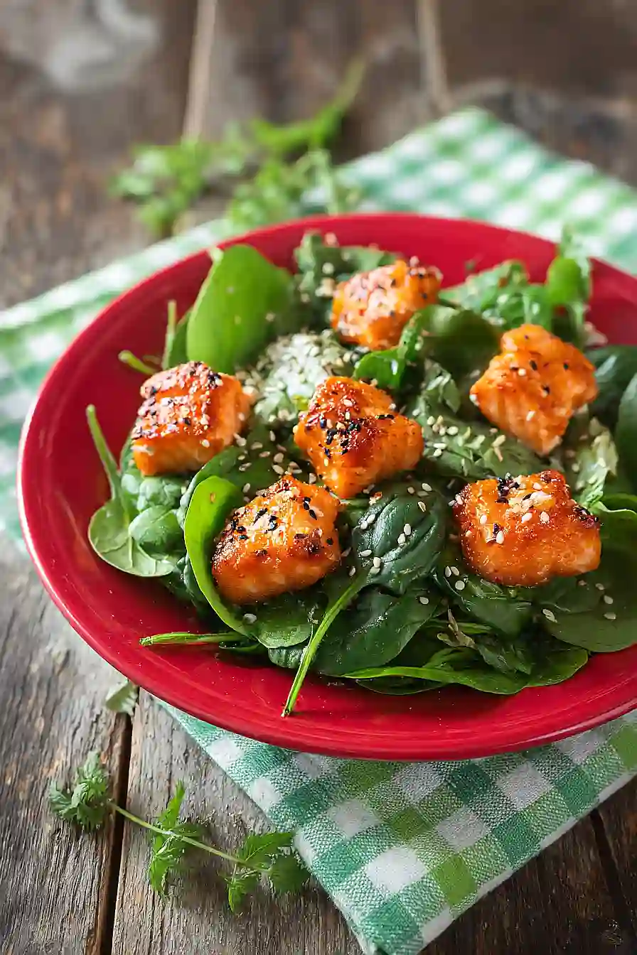 buffalo salmon salad