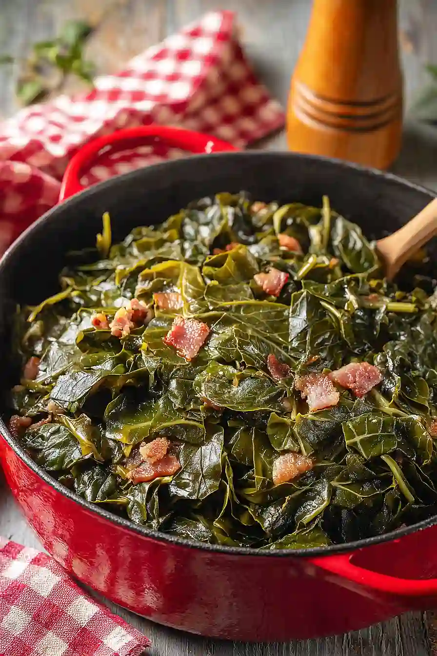 collard greens in dutch oven