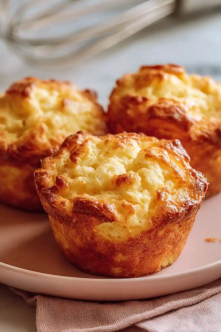 low carb keto cottage cheese muffins
