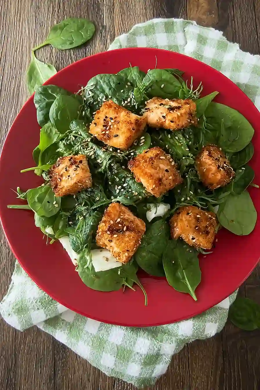buffalo salmon salad