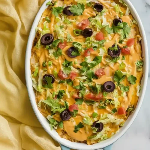 7 layer dip with ground turkey