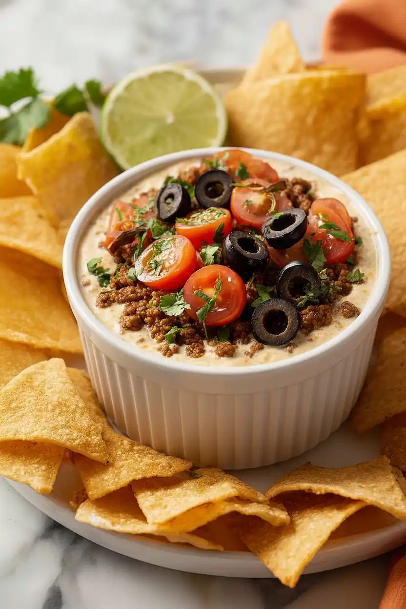 ground turkey dip with cream cheese