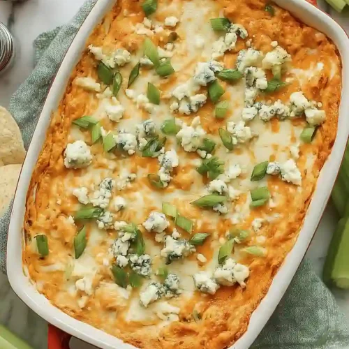buffalo chicken dip in the oven