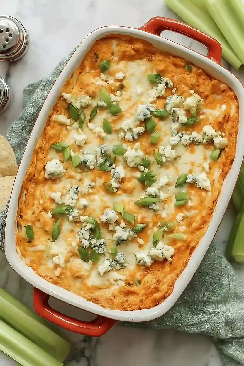 buffalo chicken dip in the oven