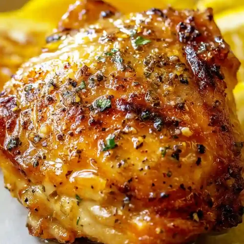 lemon garlic chicken thighs