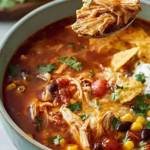 instant pot chicken tortilla soup