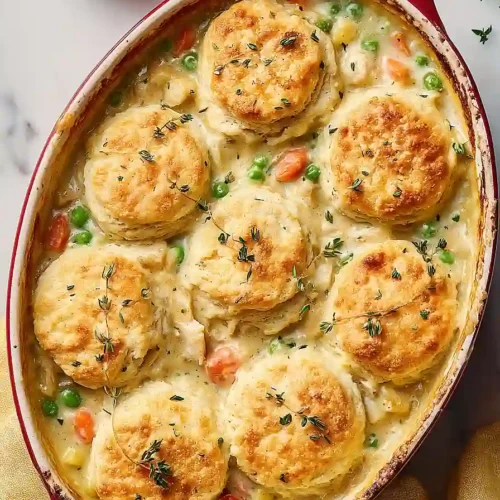 chicken pot pie casserole
