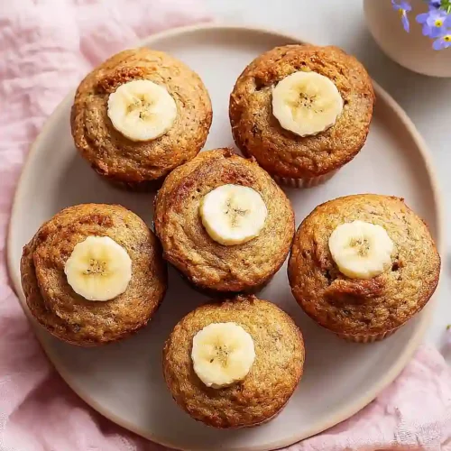 banana cottage cheese muffins
