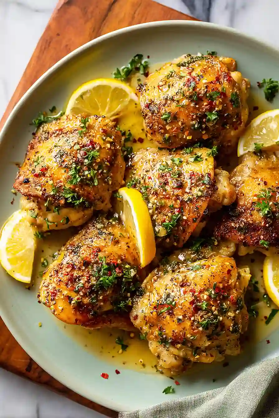 crockpot lemon garlic chicken