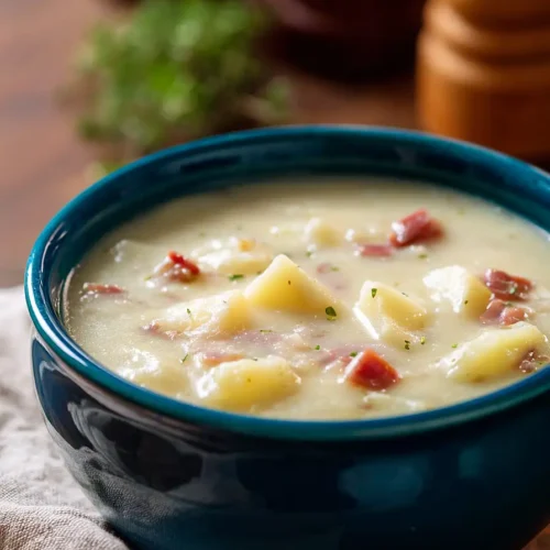 dairy free crock pot potato soup with almond milk