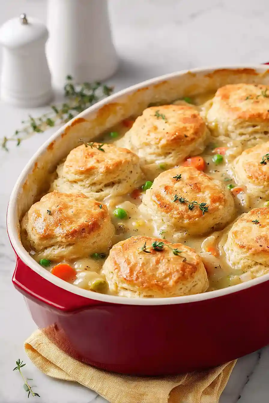 chicken pot pie casserole